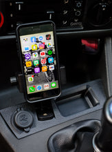 Load image into Gallery viewer, BMW E30 Center Console Phone Mount and Dual USB Charger (Universal Clamp)